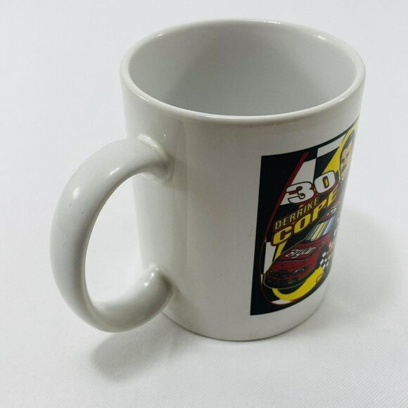 Vintage Derrike Cope Mug Racing Car Driver Bryan Pontiac 30 NASCAR Tournament - Picture 3 of 10